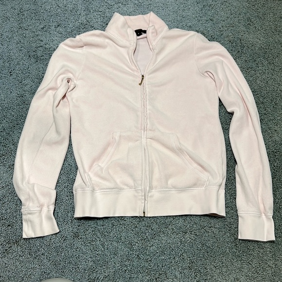 Juicy Couture Jackets & Blazers - Juicy Courture Black Label Velour Track Jacket